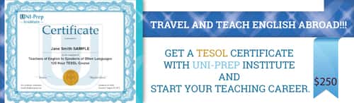 Uni-Prep TESOL review