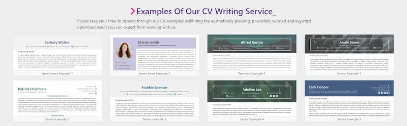 CVCentre-examples