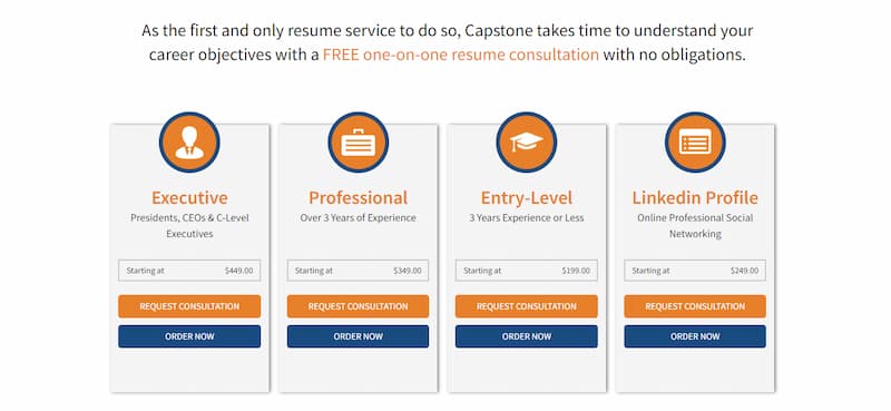 CapstoneResume-pricing