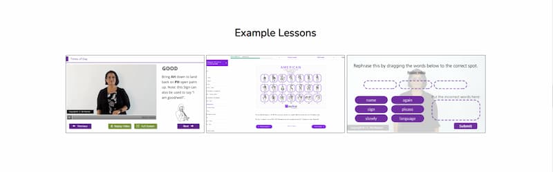 Cudoo Example lessons