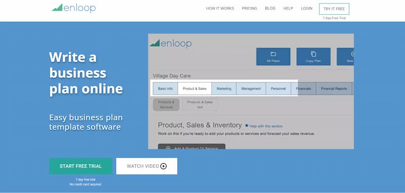 Enloop-main-page