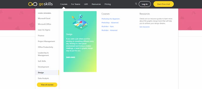 Goskills design courses