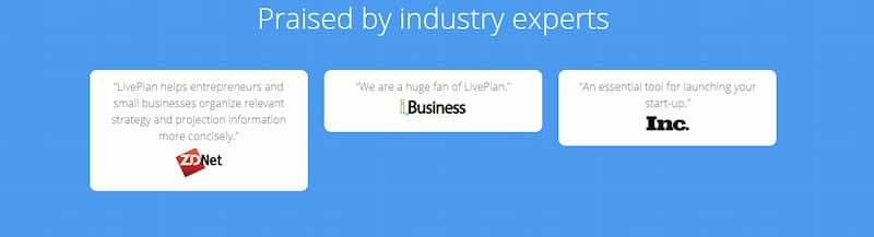LivePlan experts