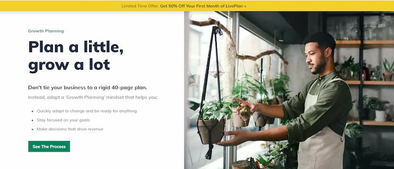 LivePlan growth planning