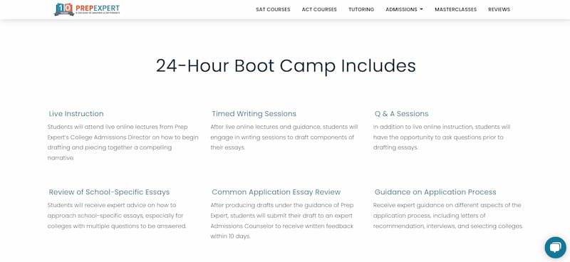 24-Hoir Boot Camp Includes PrepExpert