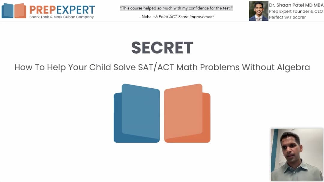 Prepscholar SAT math secret