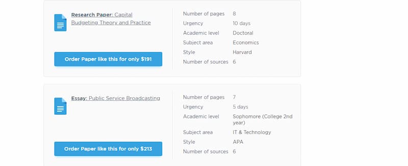 Academized-examples