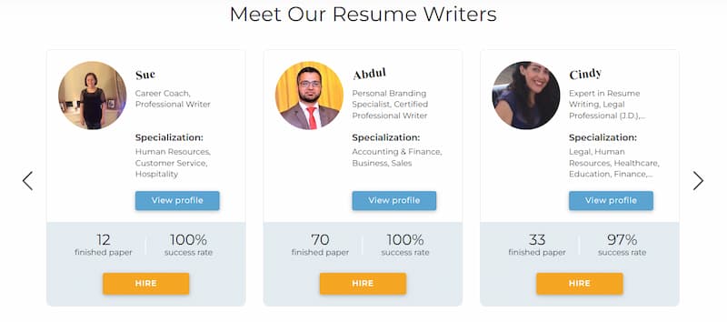 CraftResumes - our resume writers
