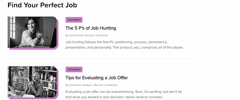 Monster - find your perfect job