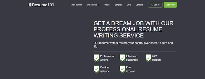 Resume101 writing service