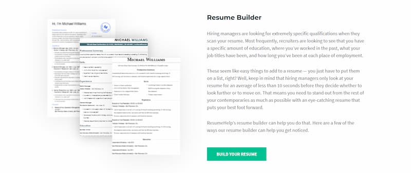 ResumeHelp-resume-builder
