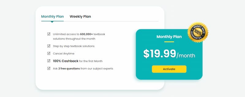 Transtutors monthly plan