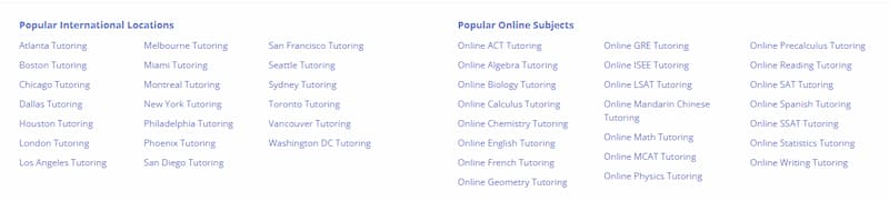 UniversityTutor-locations