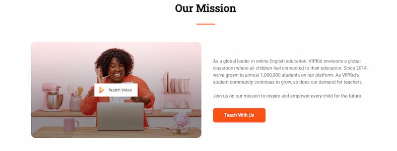 VIPKid our mission