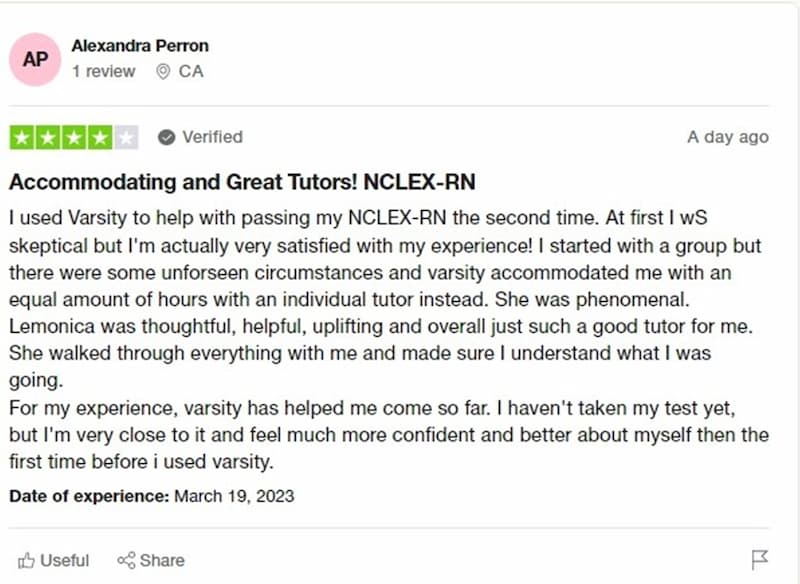 Varsity Tutors reviews