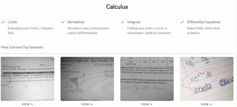 Yup.com-calculus