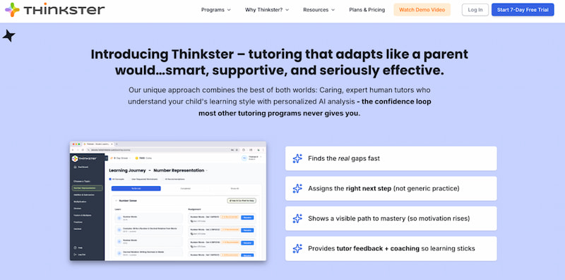 thinkster Usability