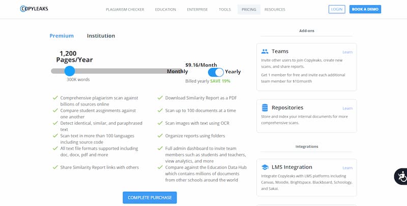 Copyleaks Plagiarism Checker