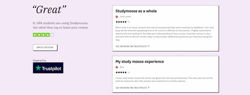StudyMoose-reviews