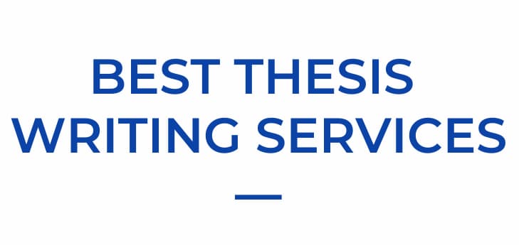 best thesis writing company