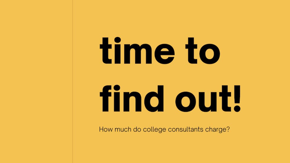 how much do college essay consultants charge