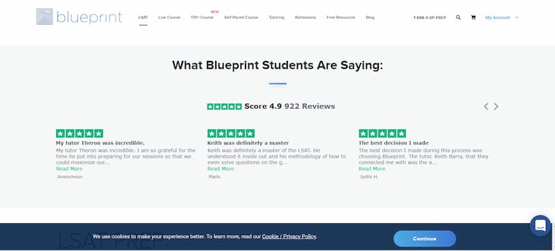 Blueprint what students are saying