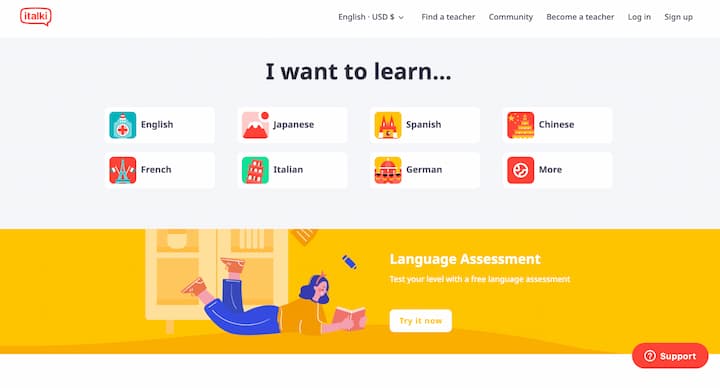 iTalki-learn-languages