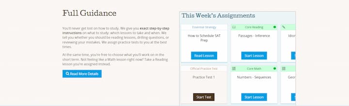 PrepScholar-SAT-guidance