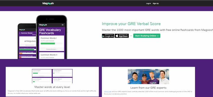 magoosh GRE mobile app