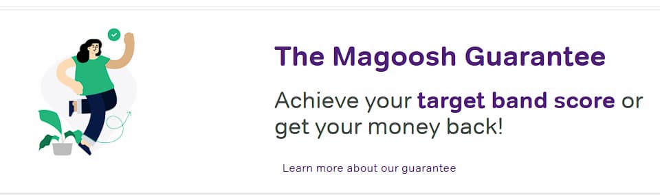 Magoosh - guarantee