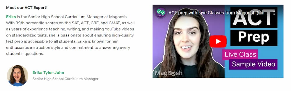 Magoosh - meet our ACT expert