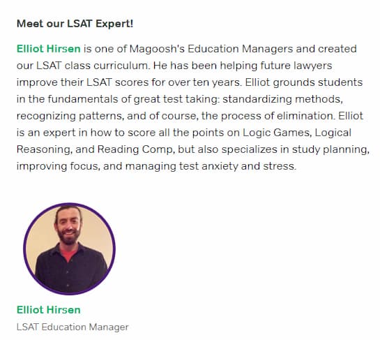 Magoosh - meet our LSAT expert