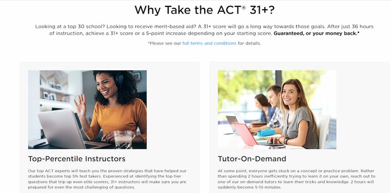 Why take the ACT 31+
