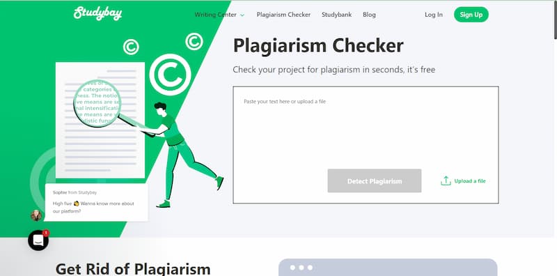 Studybay plagiarism checker