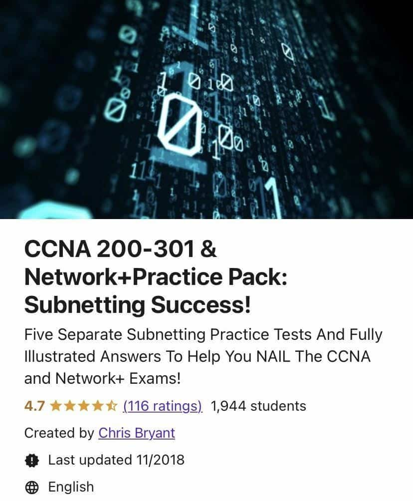 CCNA 200-301 & Network+Practice Pack: Subnetting Success!