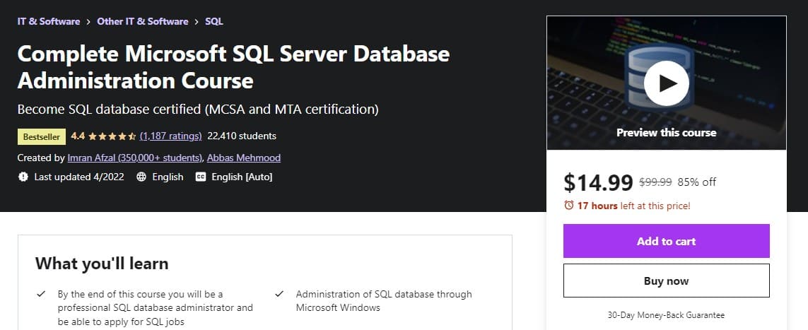 complete_microsoft_sql_server_database