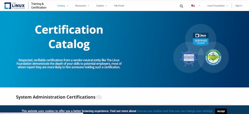 linuxfoundation certifications