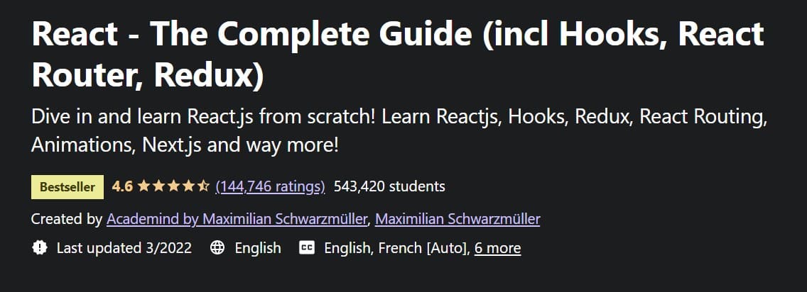 react_the_complete_guide