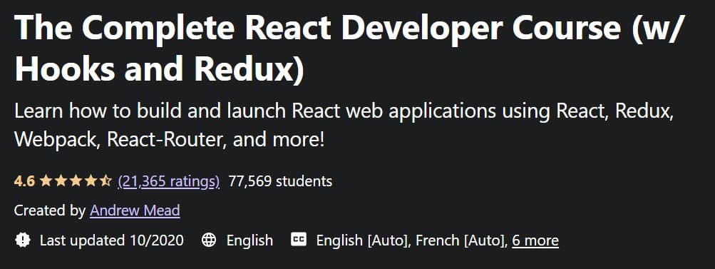 the_complete_reackt_developer_course