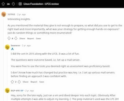 training linux foundation reviews