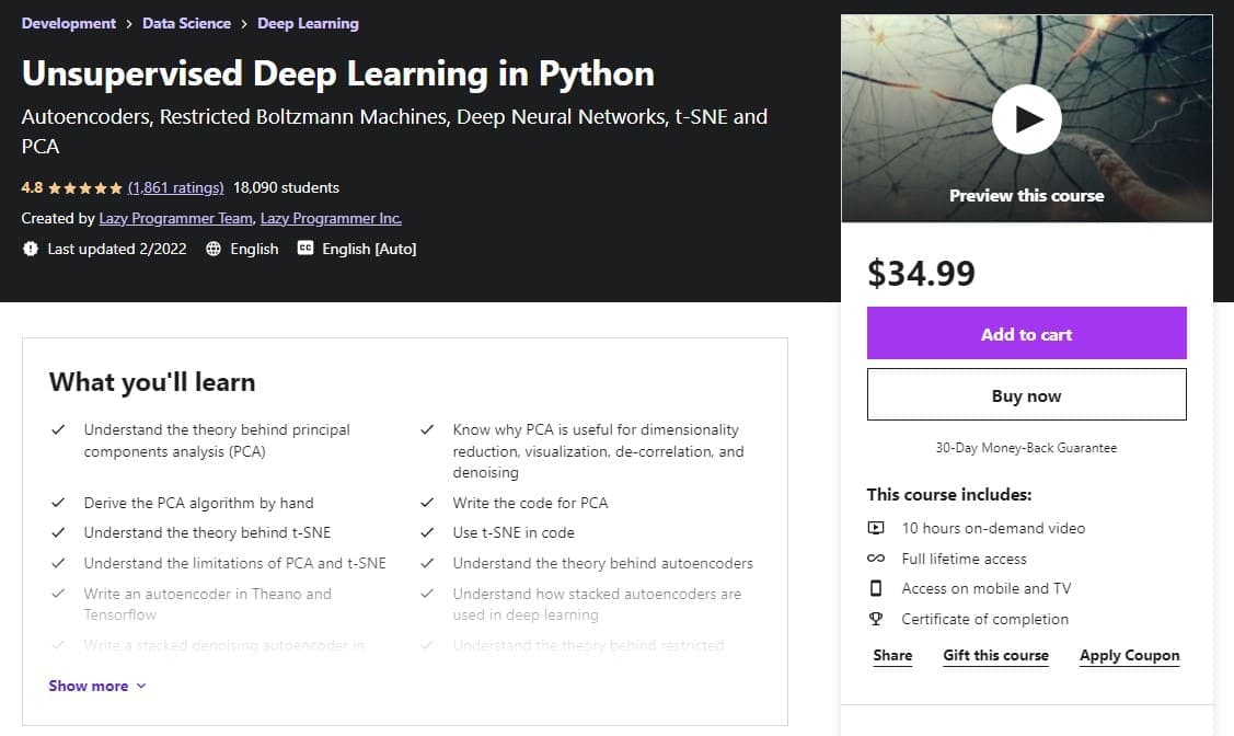unsupervised_deep_learning_in_python