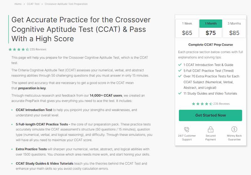 Crossover-Test-Practice-Course