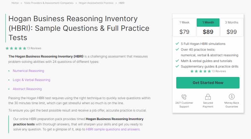 Hogan-Business-Reasoning-Inventory-Practice-Course