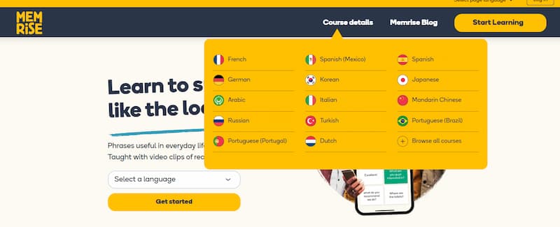 memrise courses