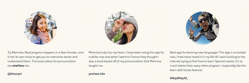 feedback memrise