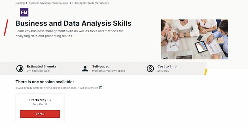 Business and Data Analysis Skills