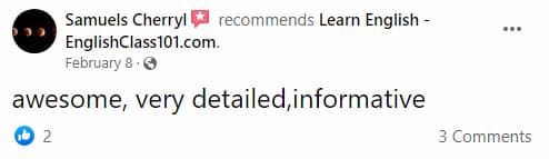 englishclass101 feedback