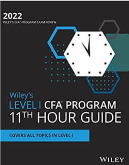 CFA Program level I