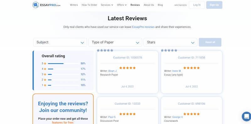 EssayPro latest review