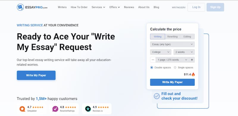 EssayPro writing service